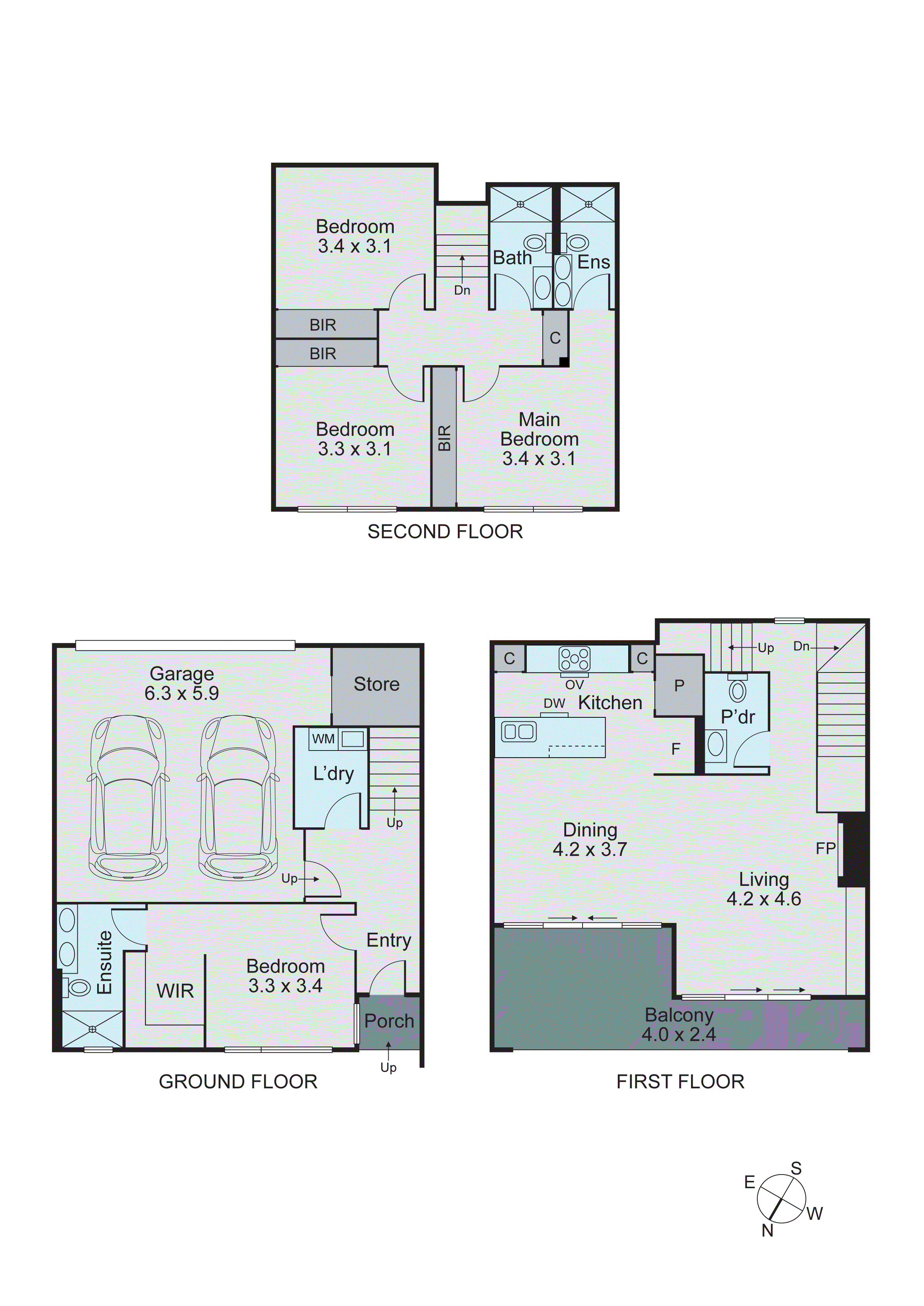 3/1975 Malvern Road, Malvern East VIC 3145 - Floorplan