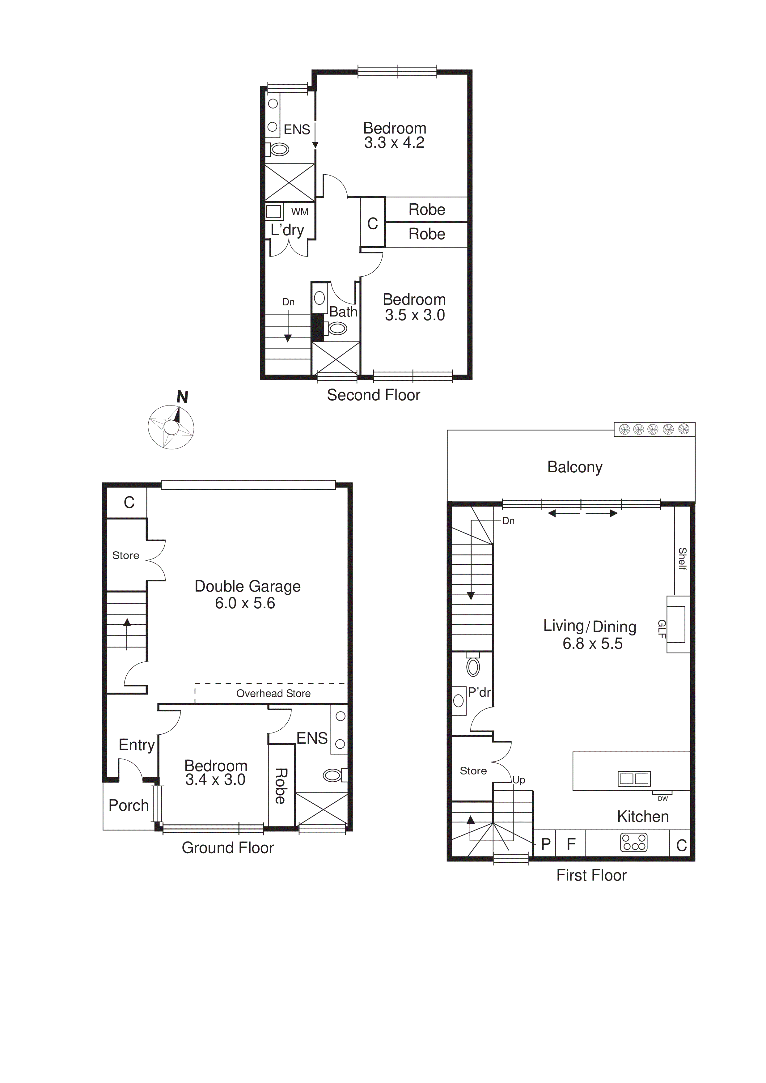 3/1977 Malvern Road, Malvern East VIC 3145 - Floorplan