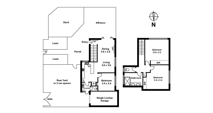 3/198-200 Balcombe  Road, MENTONE VIC 3194 - Floorplan