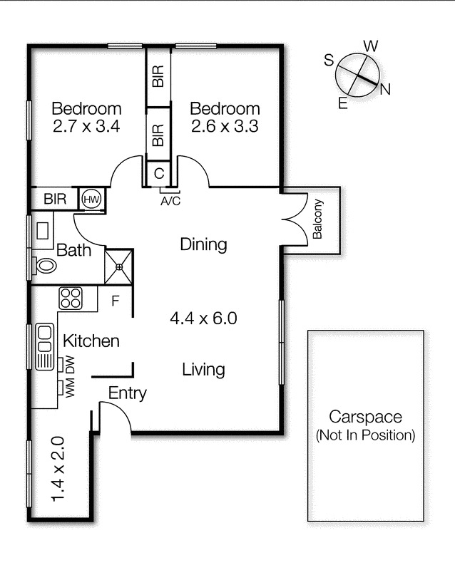 3/199-201 Montague Street, South Melbourne VIC 3205 - Floorplan