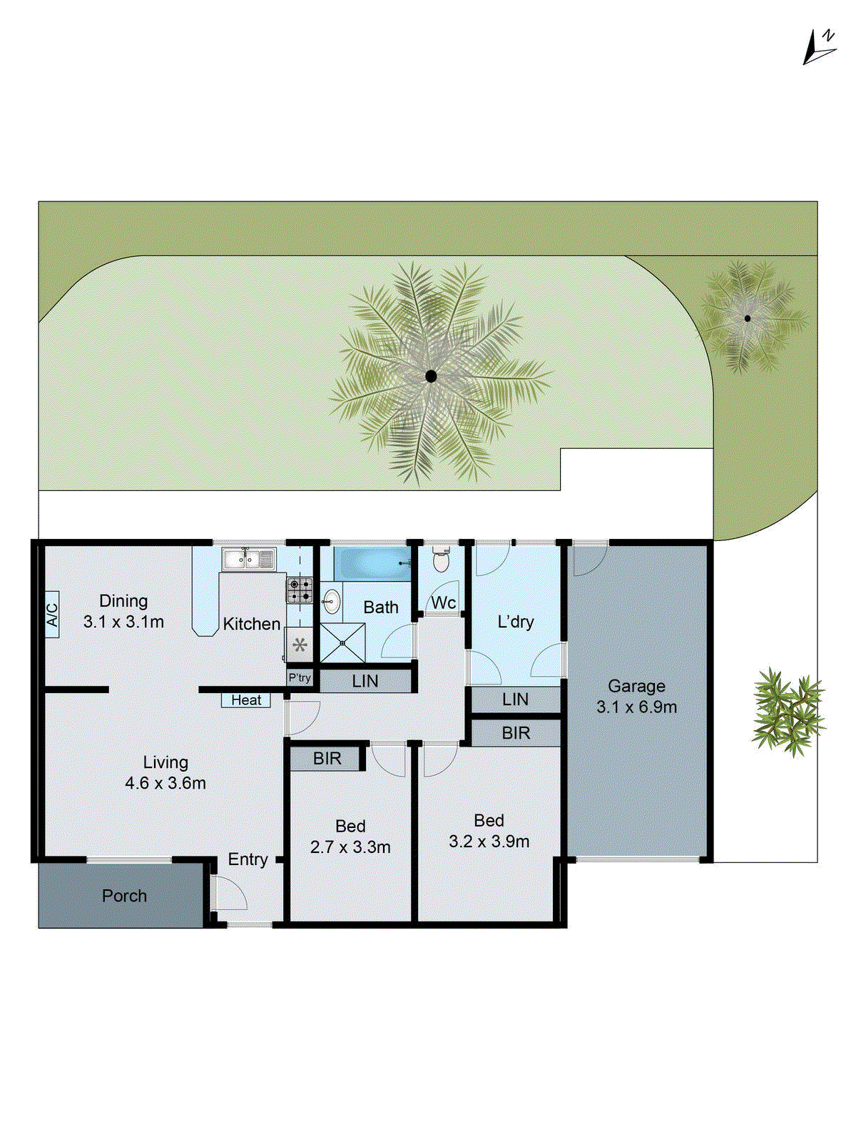 31A Meadowvale Drive, Grovedale VIC 3216 - Floorplan