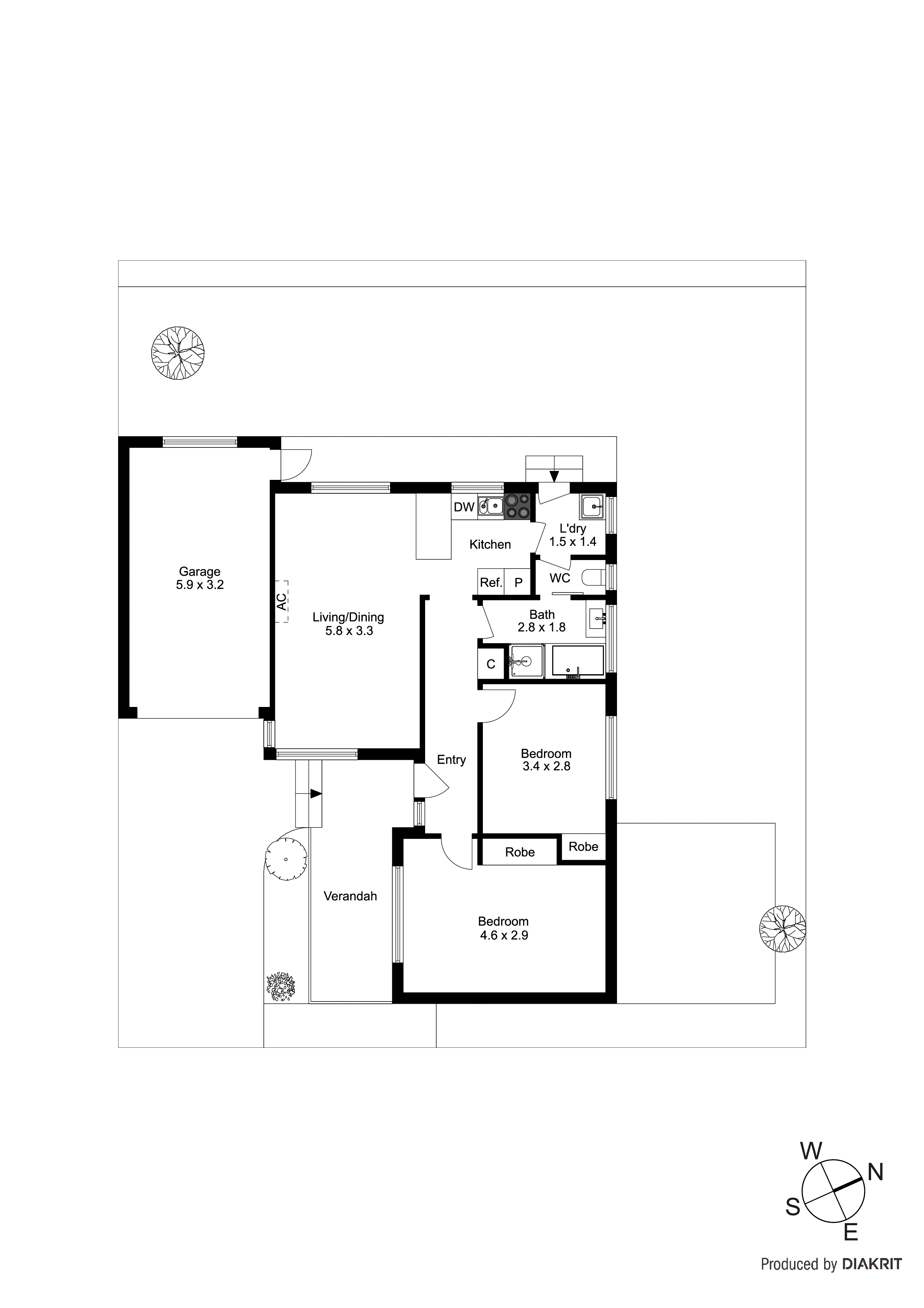 3/1A Troy Street, Bonbeach VIC 3196 - Floorplan