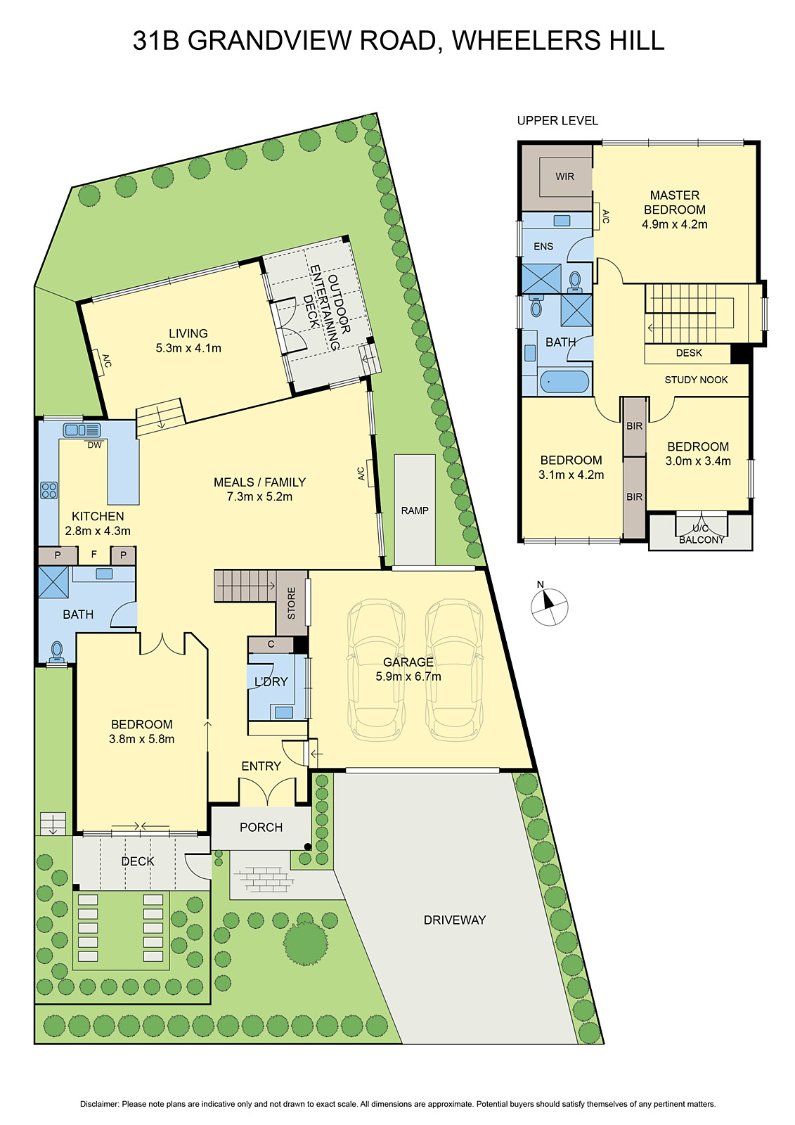 31B Grandview Road, Wheelers Hill VIC 3150 - Floorplan