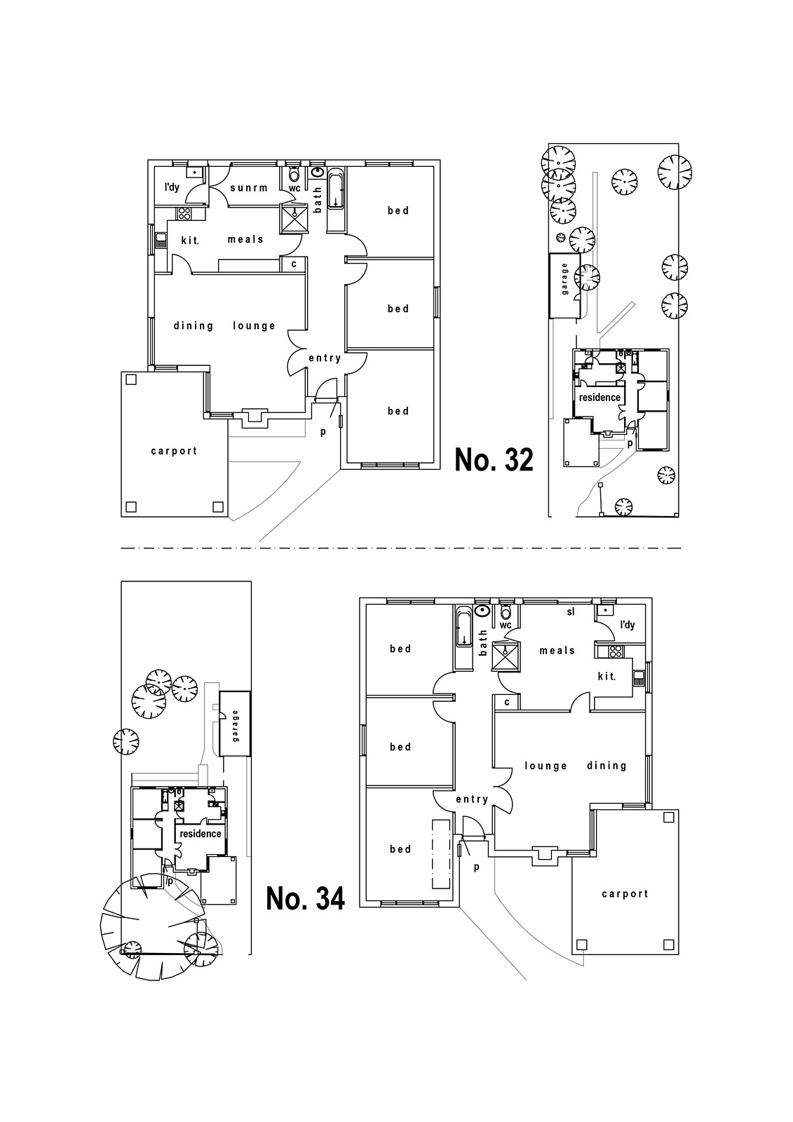 32 & 34 Jasper Road, Bentleigh VIC 3204 - Floorplan
