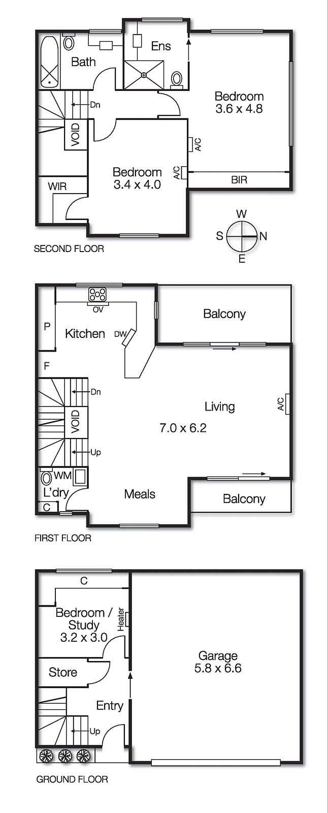 3/2-4 Faulkner Street, Bentleigh VIC 3204 - Floorplan