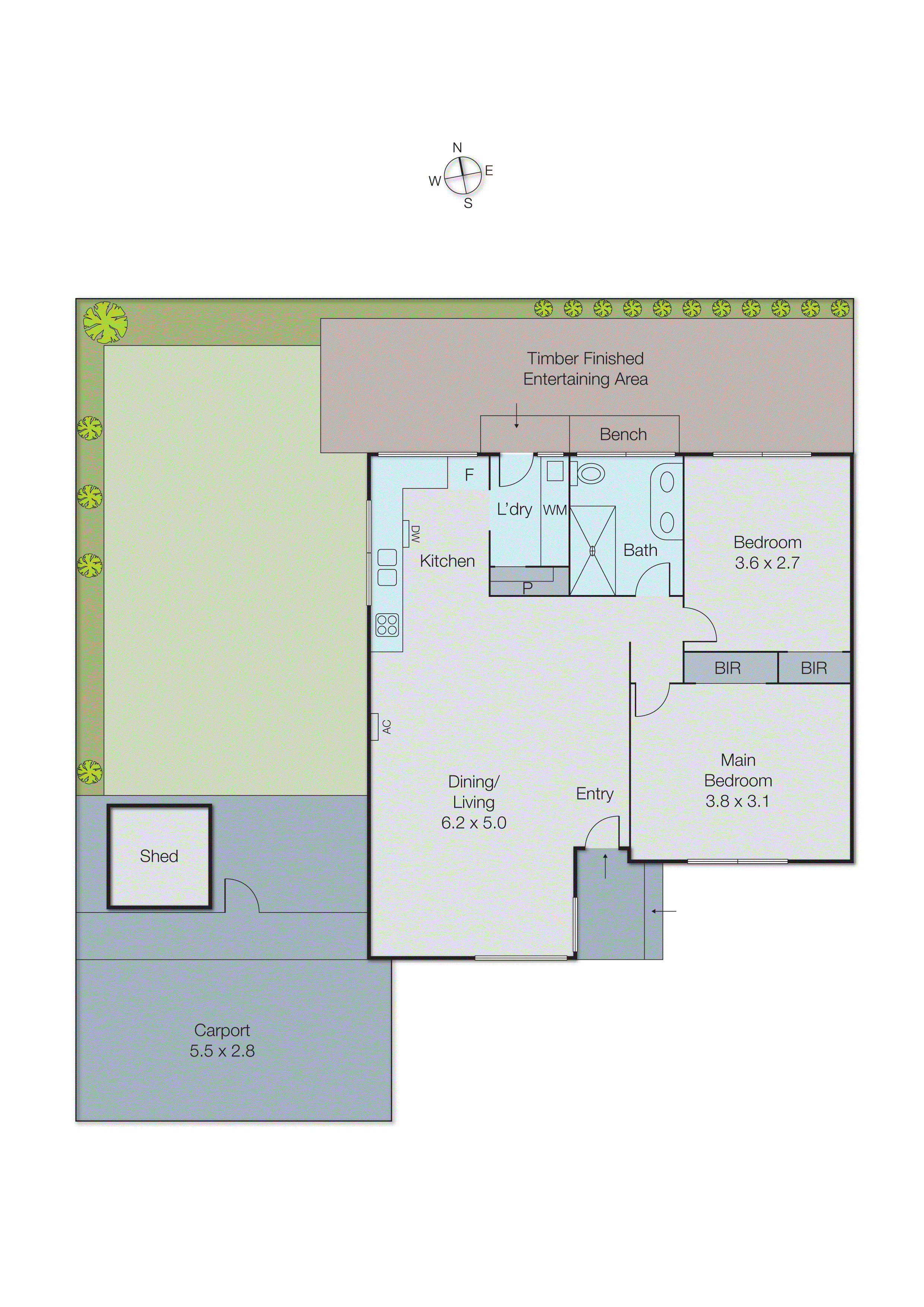 3/2-4 Keefer Street, Mordialloc VIC 3195 - Floorplan