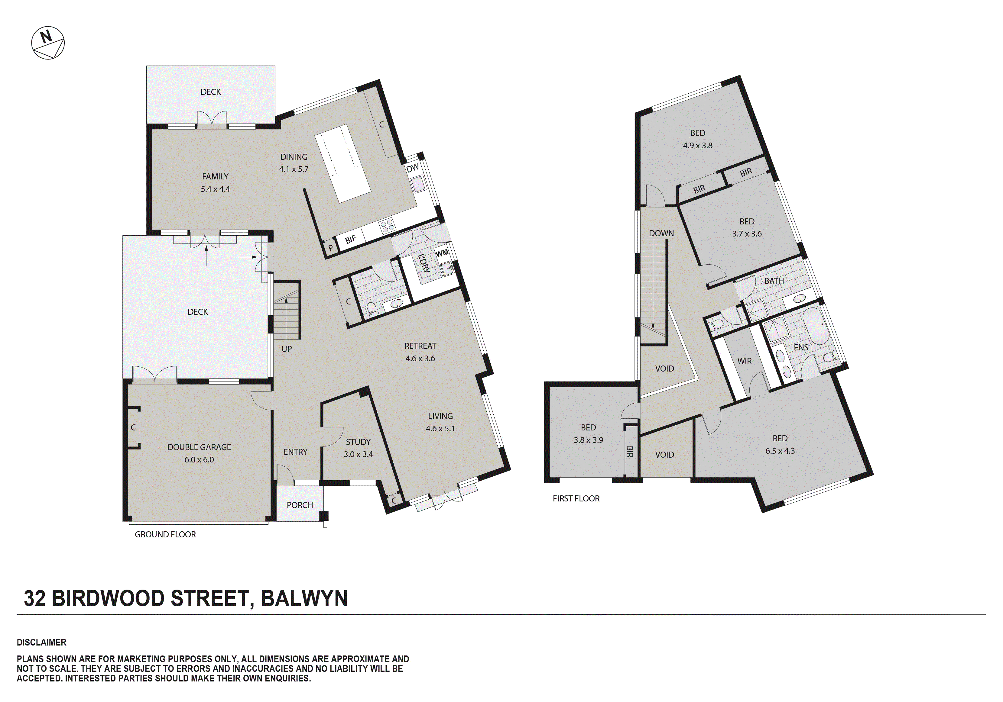 32 Birdwood Street, Balwyn VIC 3103 - Floorplan