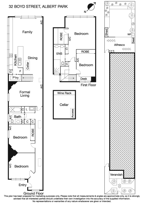 32 Boyd Street, ALBERT PARK VIC 3206 - Floorplan