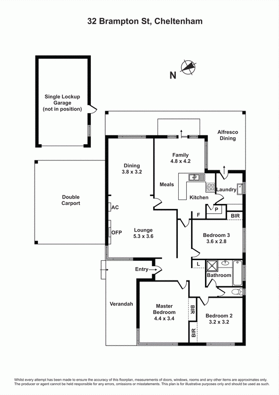 32 Brampton Street, CHELTENHAM VIC 3192 - Floorplan