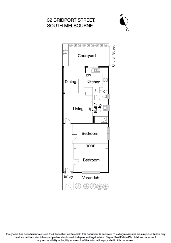 32 Bridport Street, SOUTH MELBOURNE VIC 3205 - Floorplan