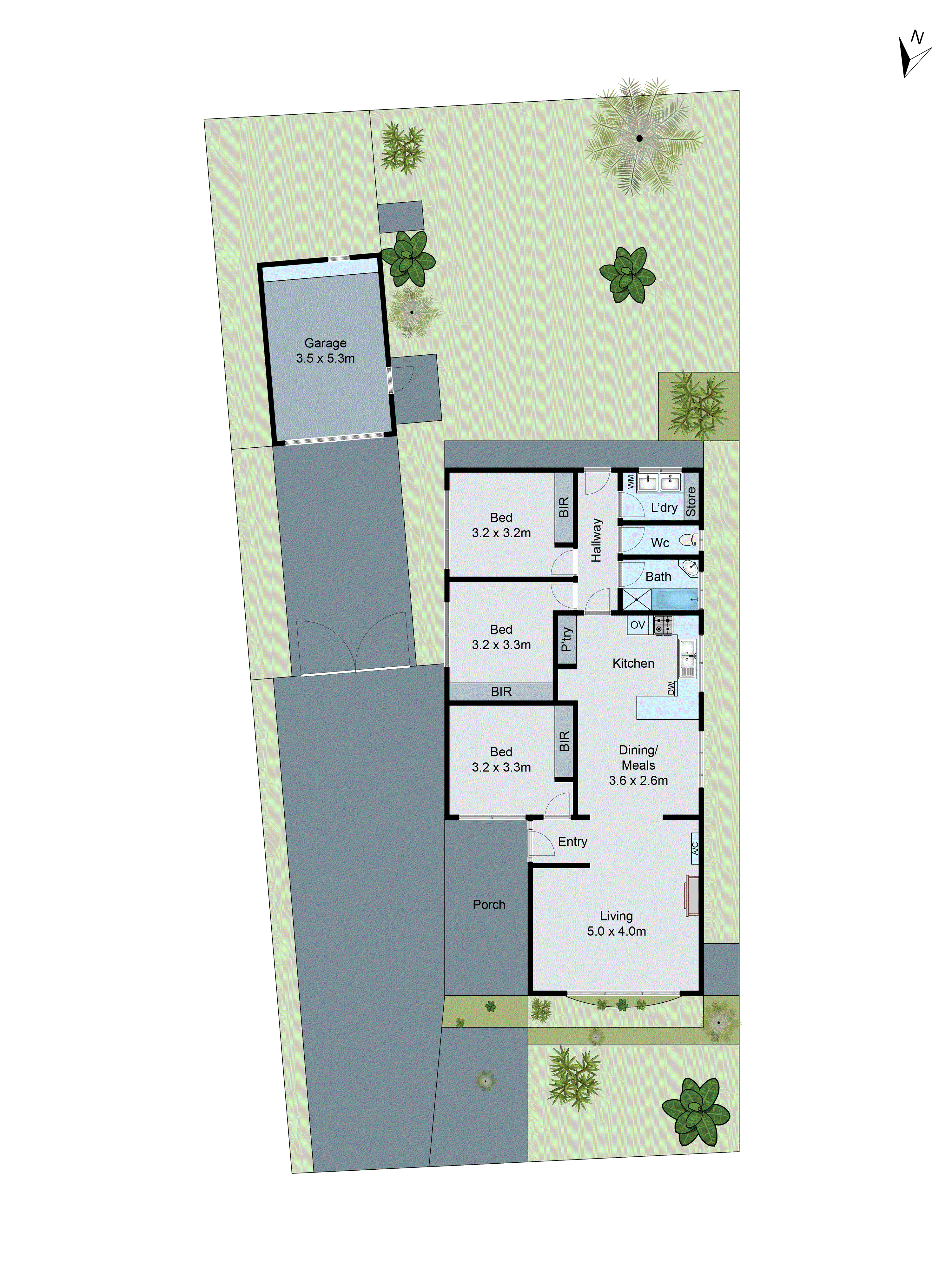 32 Burleigh Drive, Grovedale VIC 3216 - Floorplan