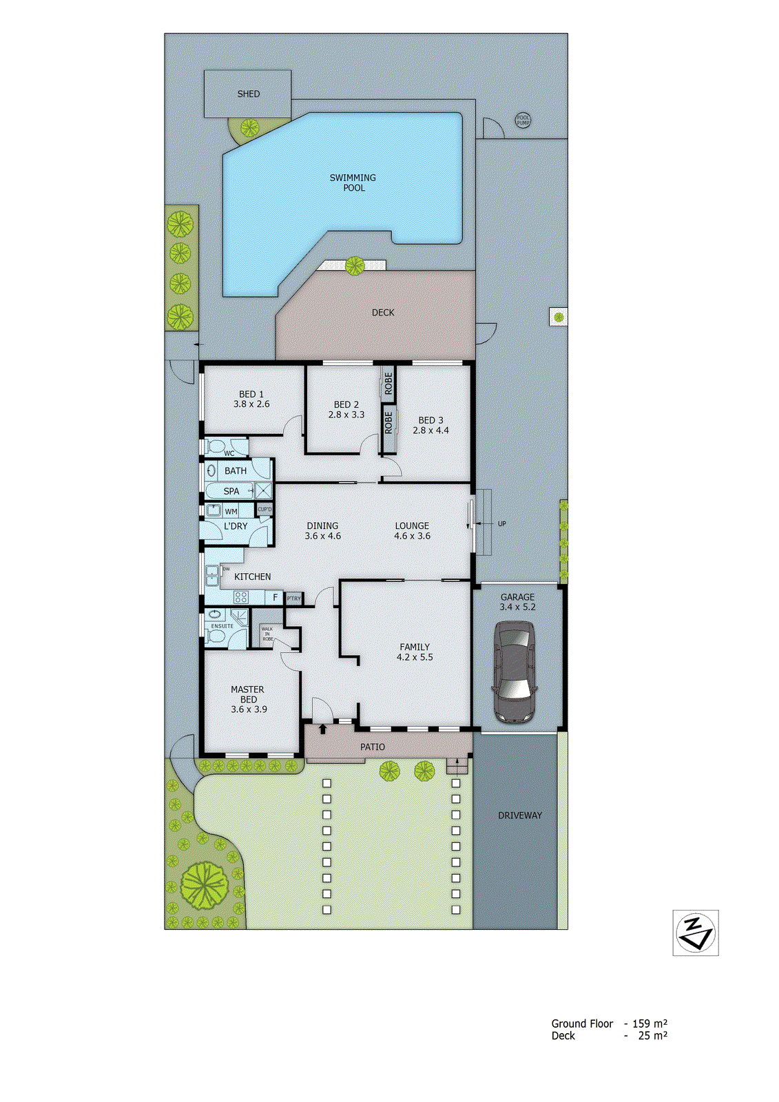 32 Campbell Grove, Dingley Village VIC 3172 - Floorplan