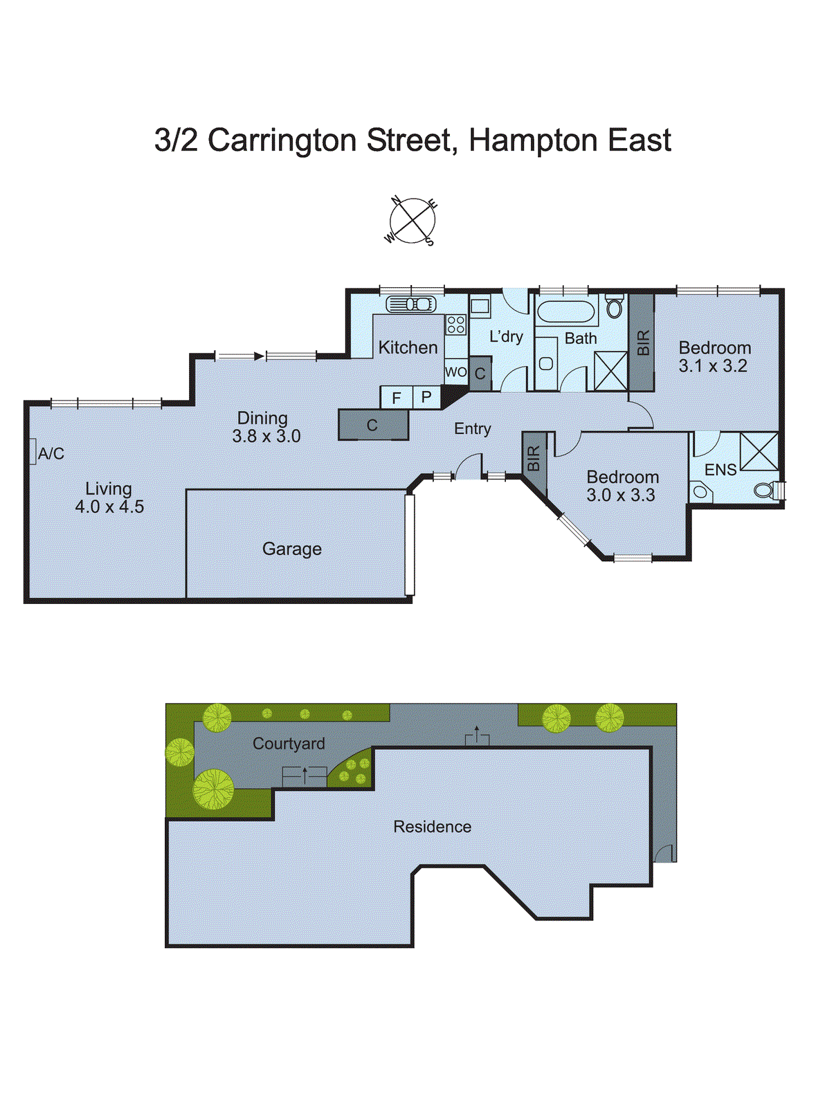 3/2 Carrington Street, Hampton East VIC 3188 - Floorplan
