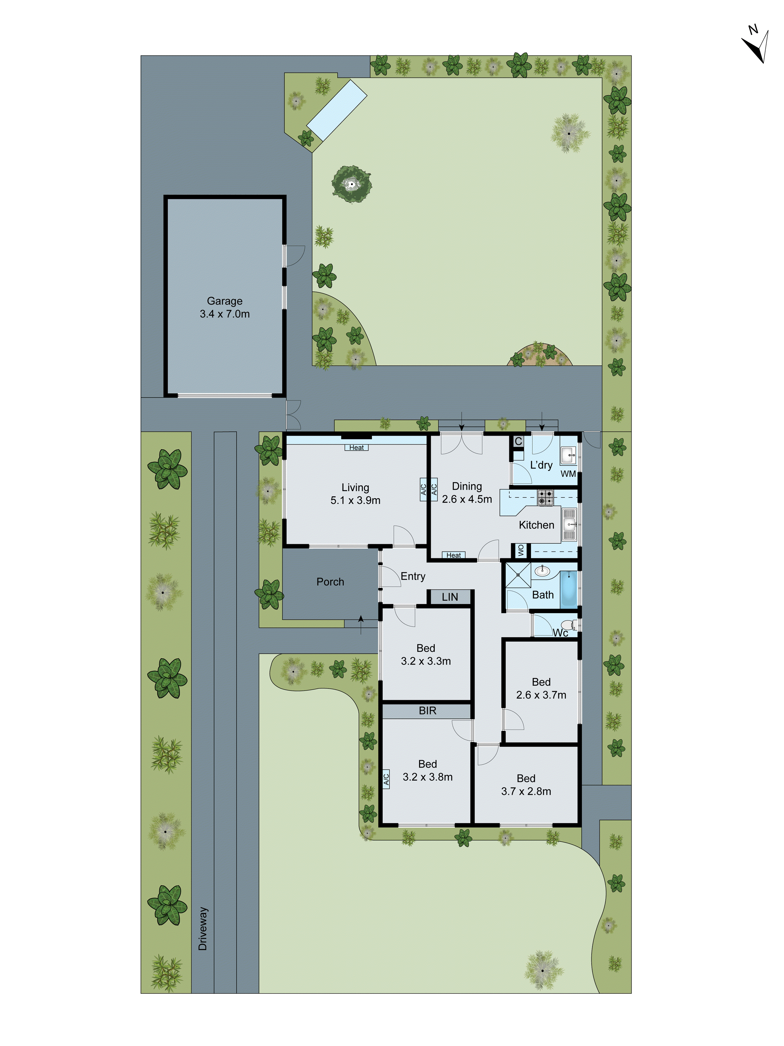 32 Cheryl Crescent, Belmont VIC 3216 - Floorplan