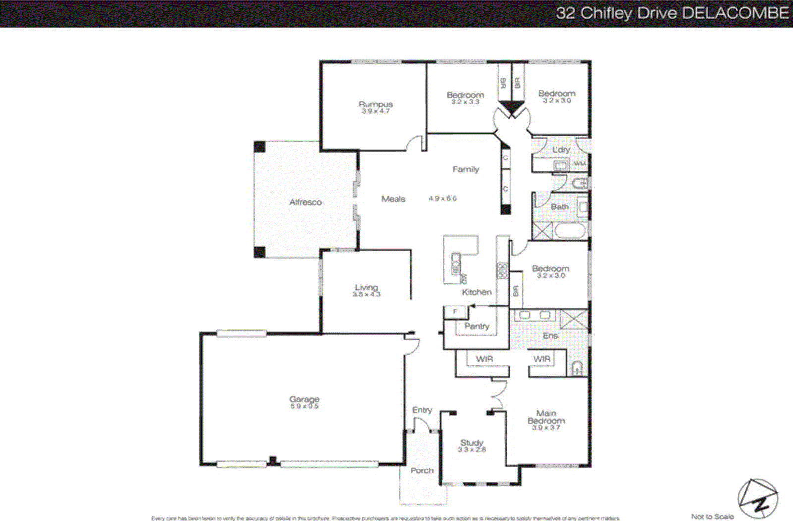 32 Chifley Drive, Delacombe VIC 3356 - Floorplan