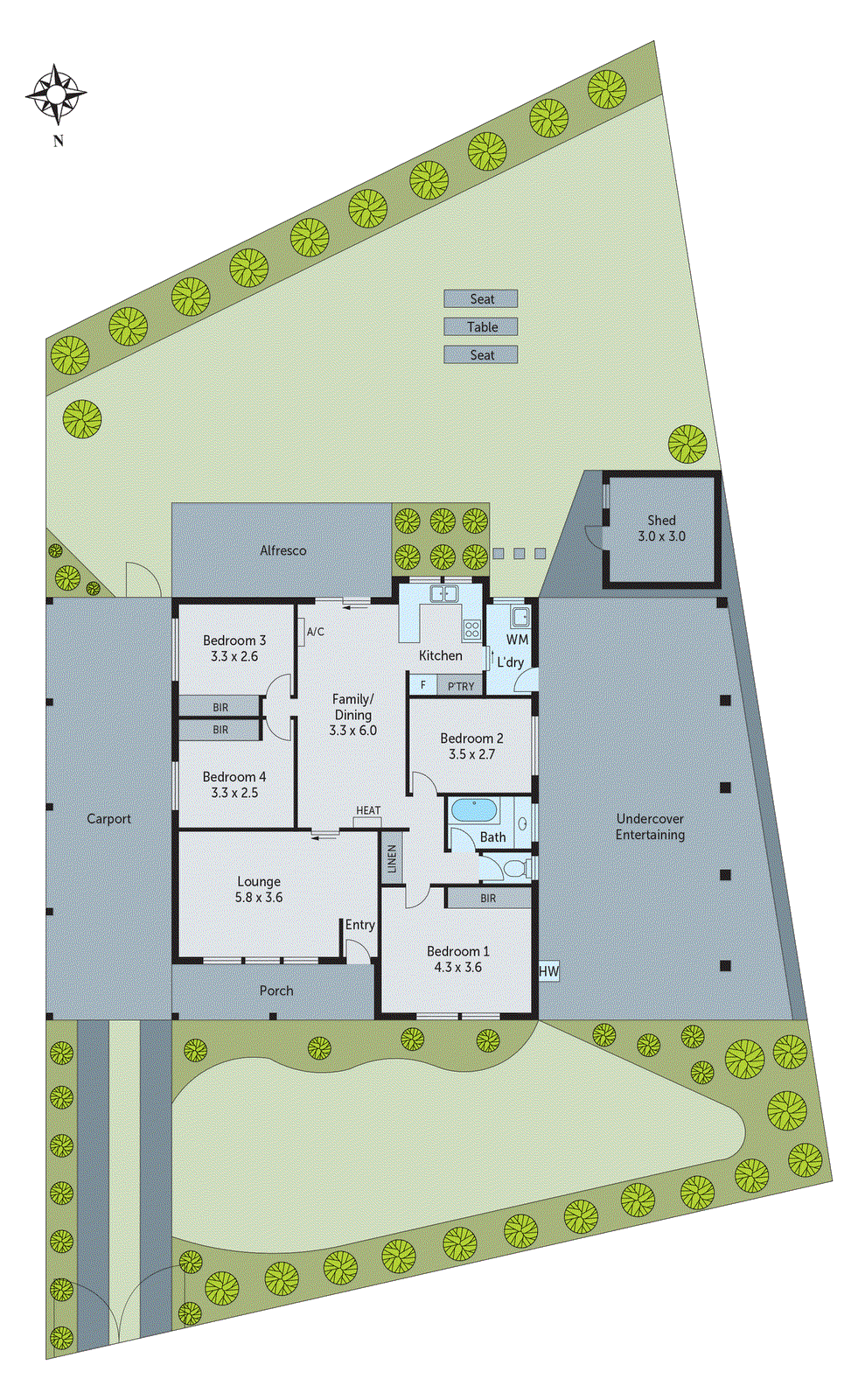 32 Cloverdale Drive, Corio VIC 3214 - Floorplan