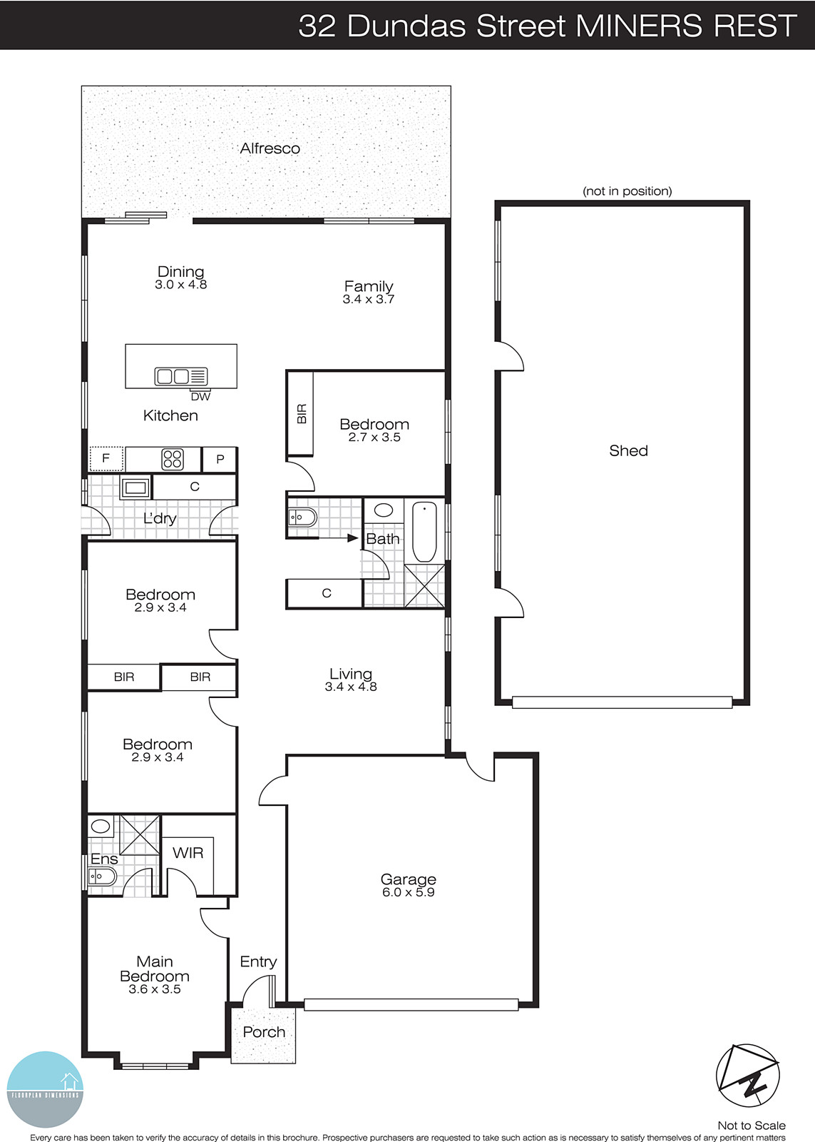 32 Dundas Street, Miners Rest VIC 3352 - Floorplan