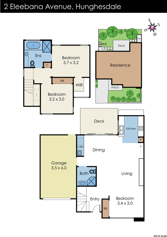 3/2 Eleebana Avenue, Hughesdale VIC 3166 - Floorplan