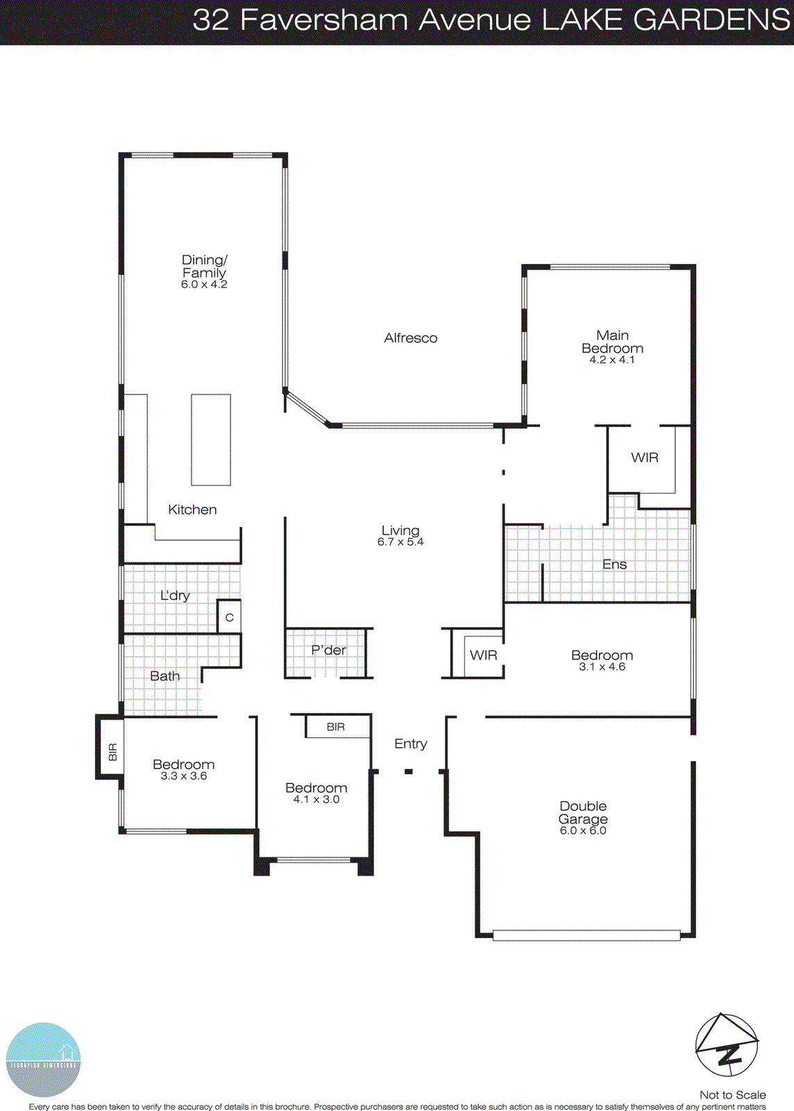 32 Faversham Avenue, Lake Gardens VIC 3355 - Floorplan
