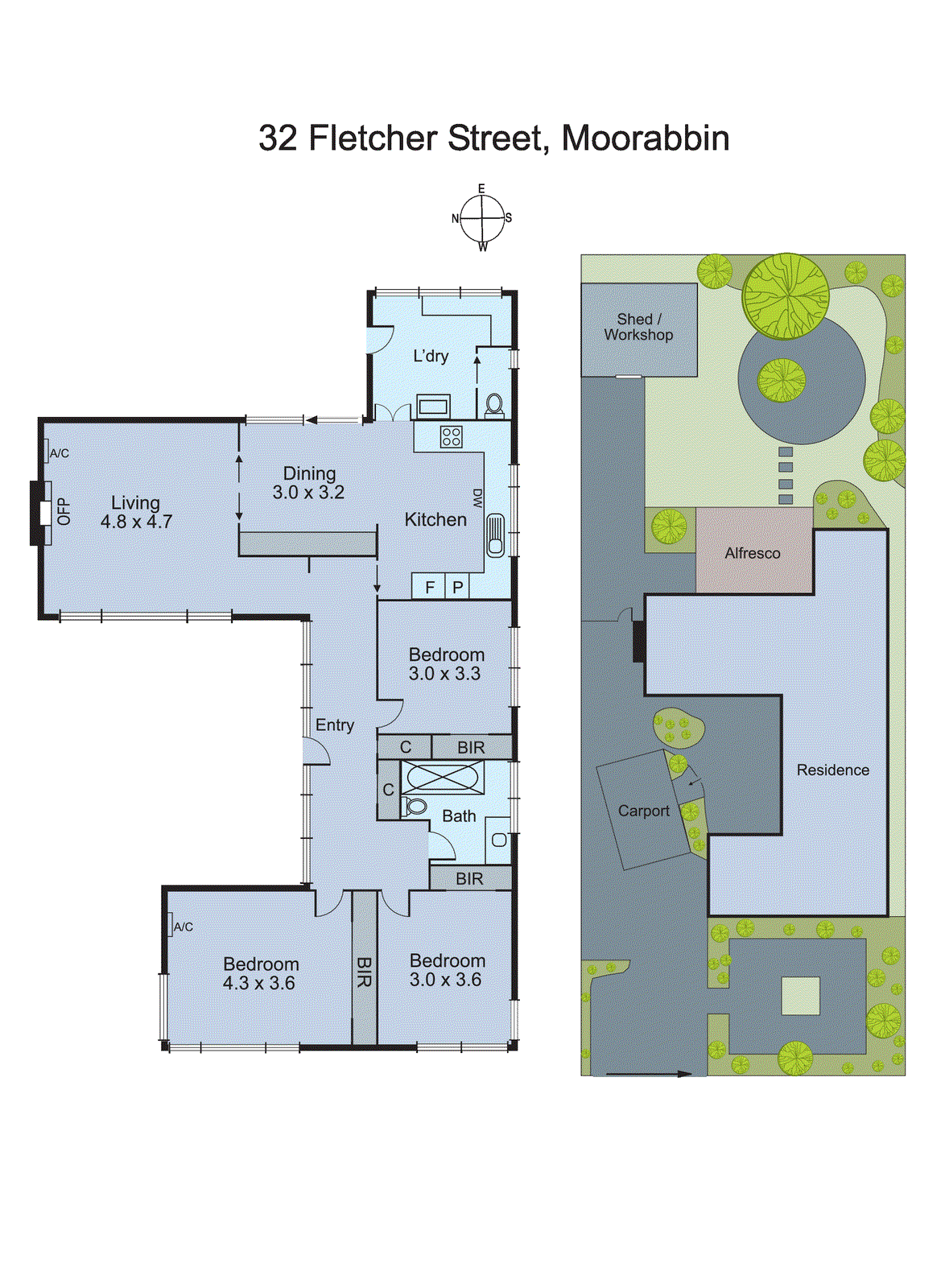 32 Fletcher Street, Moorabbin VIC 3189 - Floorplan