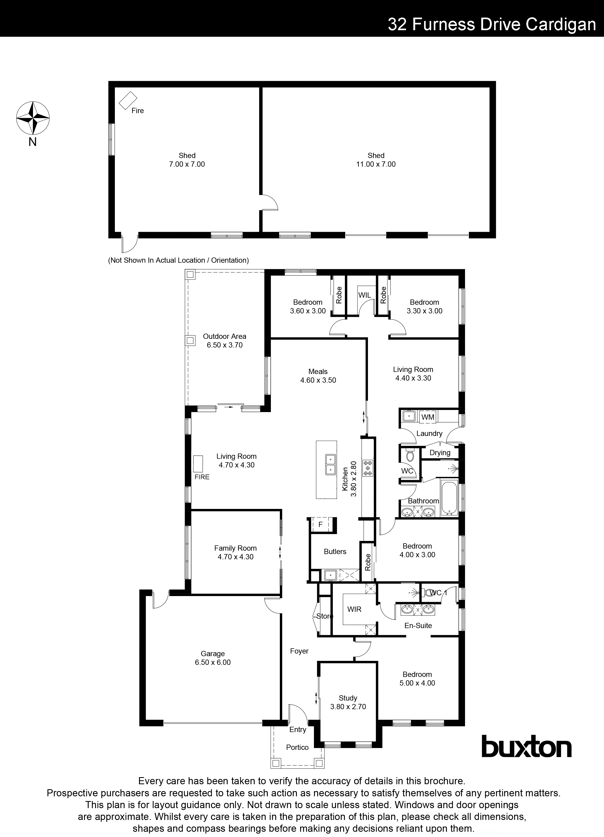 32 Furness Drive, Cardigan VIC 3352 - Floorplan