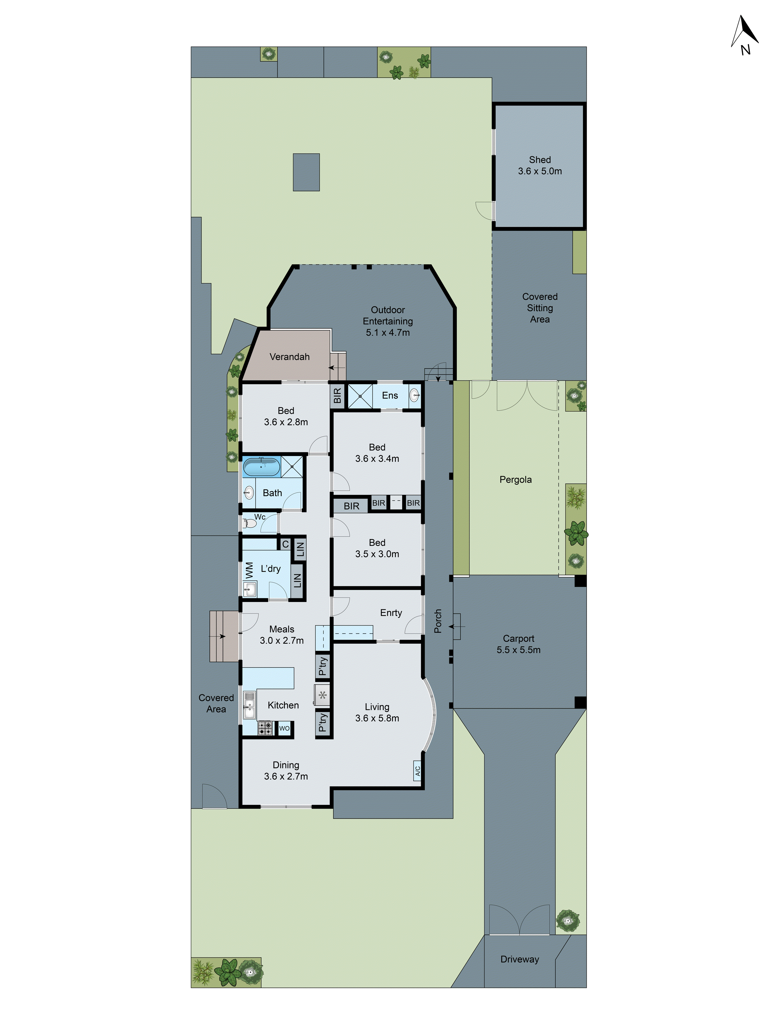 32 Gloucester Street, Grovedale VIC 3216 - Floorplan