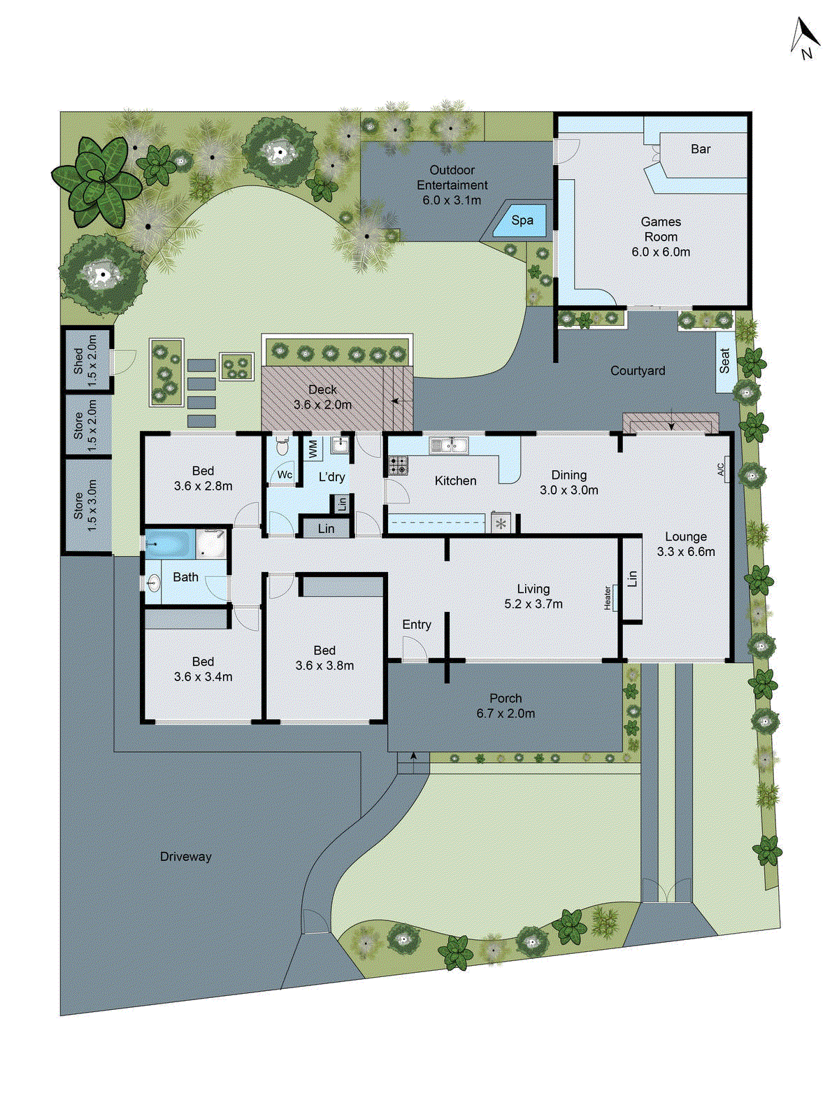 32 Heyers Road, Grovedale VIC 3216 - Floorplan