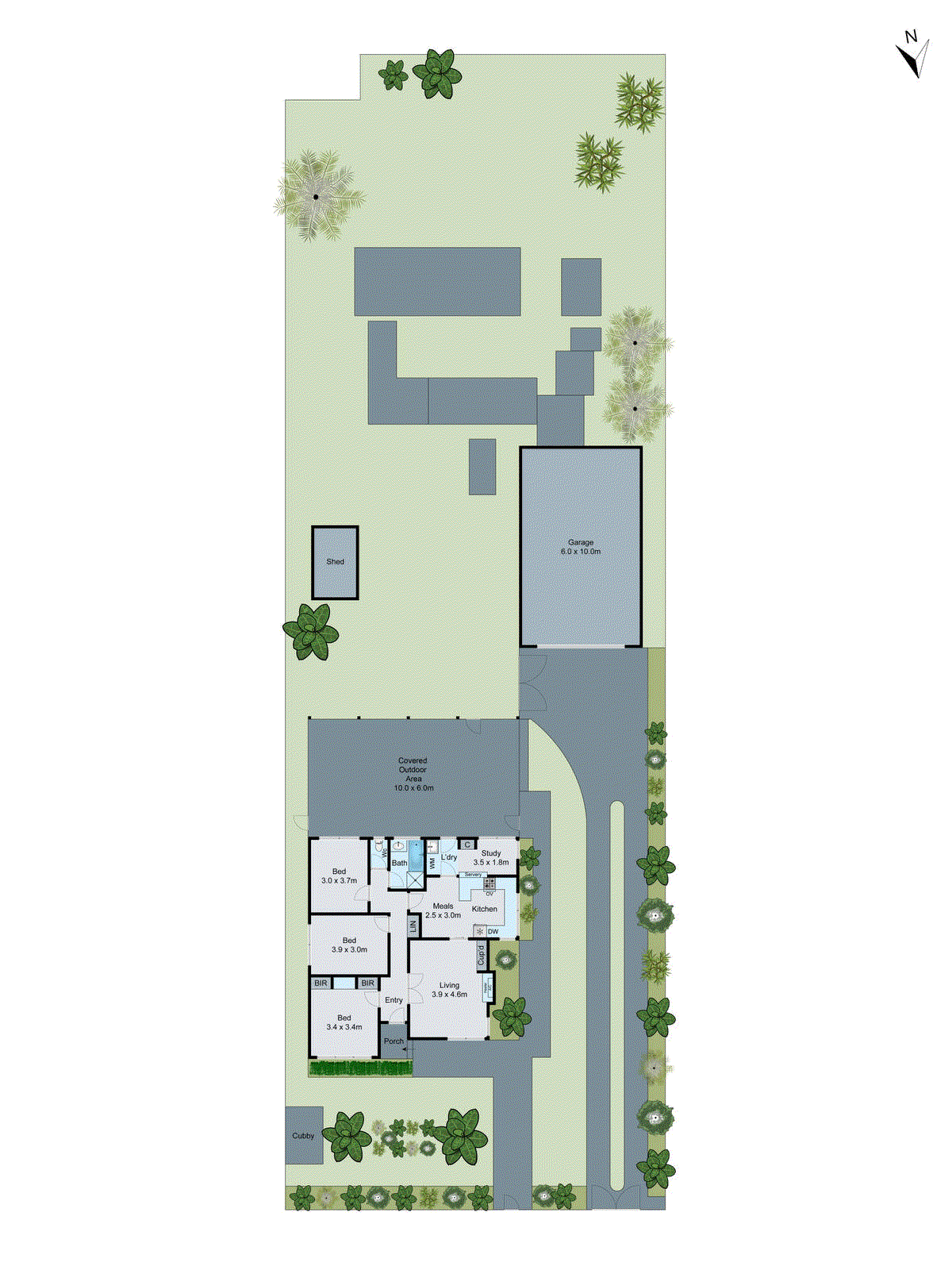 32 Inverness Street, Clarinda VIC 3169 - Floorplan