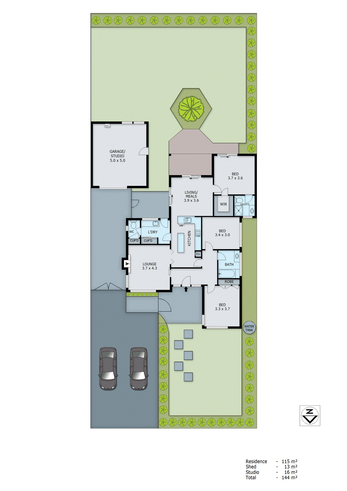 32 Jacks Avenue, Dingley Village VIC 3172 - Floorplan