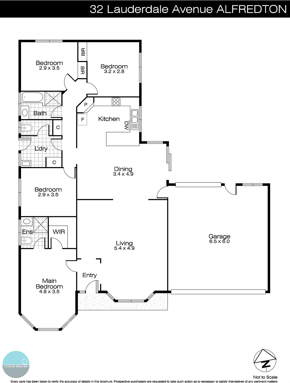32 Lauderdale Avenue, Alfredton VIC 3350 - Floorplan