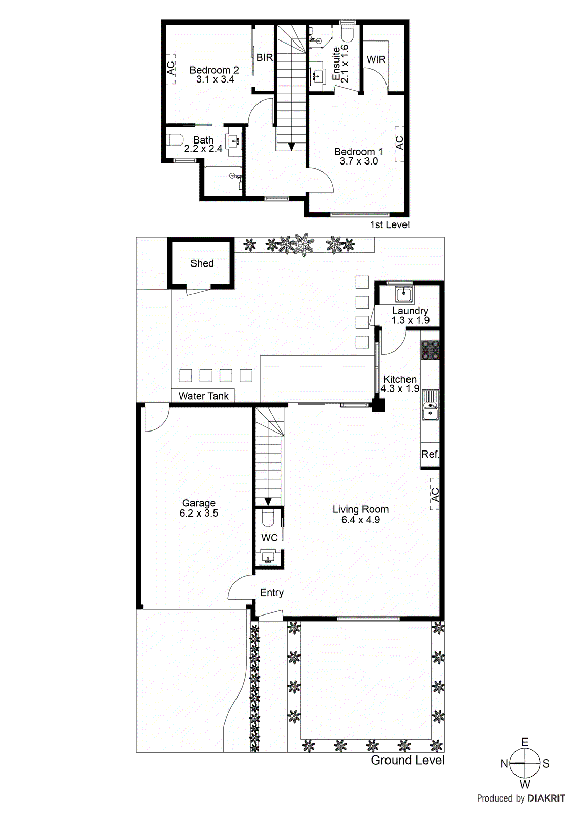 3/2 Lehem Avenue, Oakleigh South VIC 3167 - Floorplan
