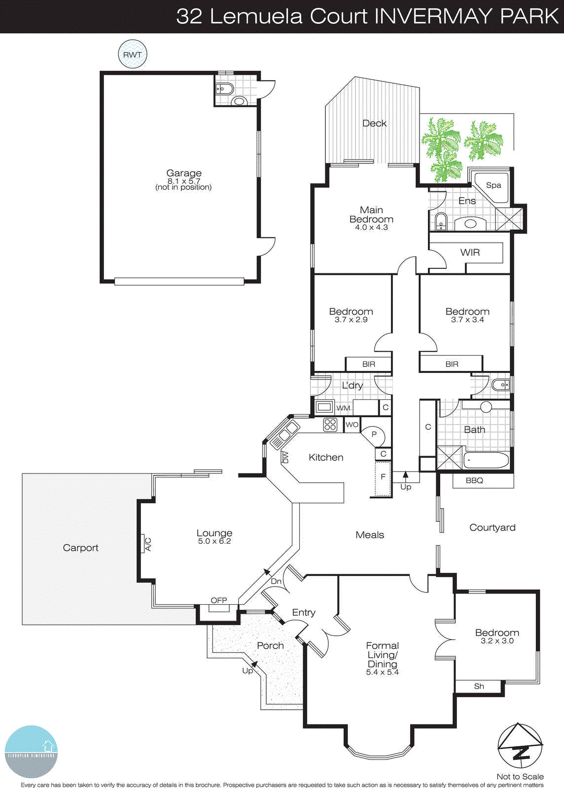 32 Lemuela Court, Invermay Park VIC 3350 - Floorplan