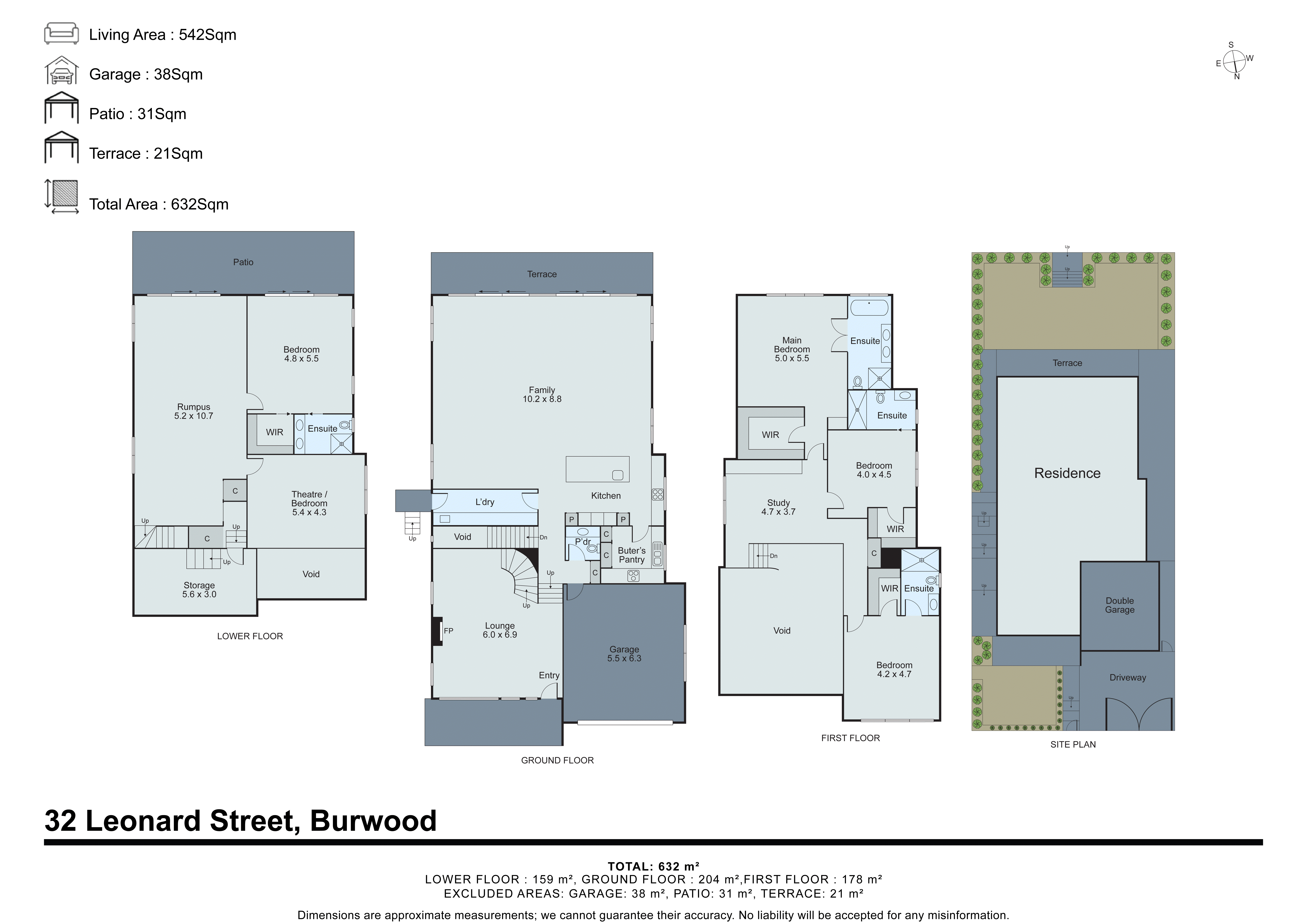 32 Leonard Street, Burwood VIC 3125 - Floorplan