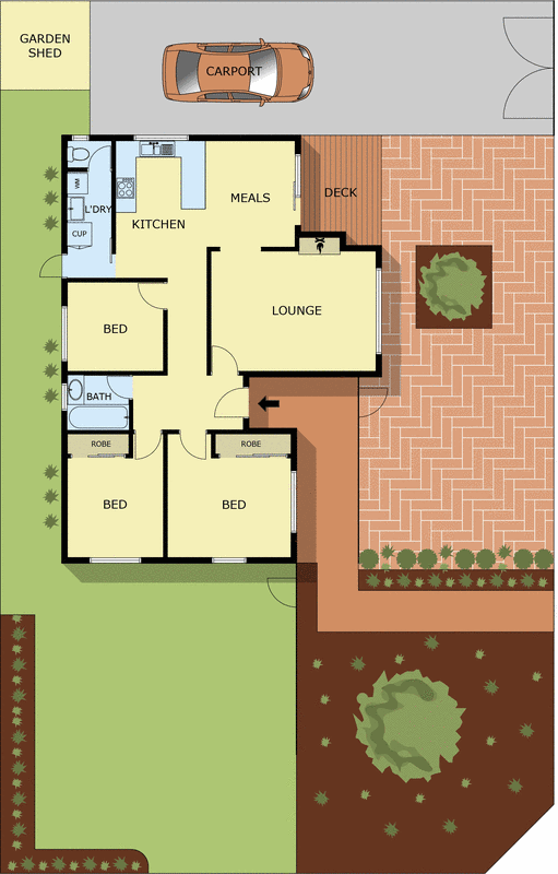 32 Marchant Street, Highett VIC 3190 - Floorplan