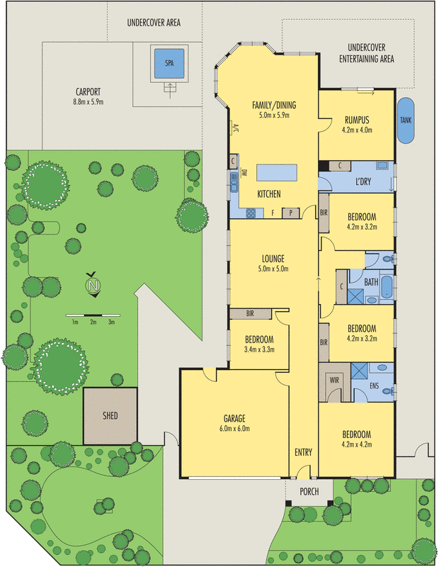 32 Meadenhall Drive, St Albans Park VIC 3219 - Floorplan