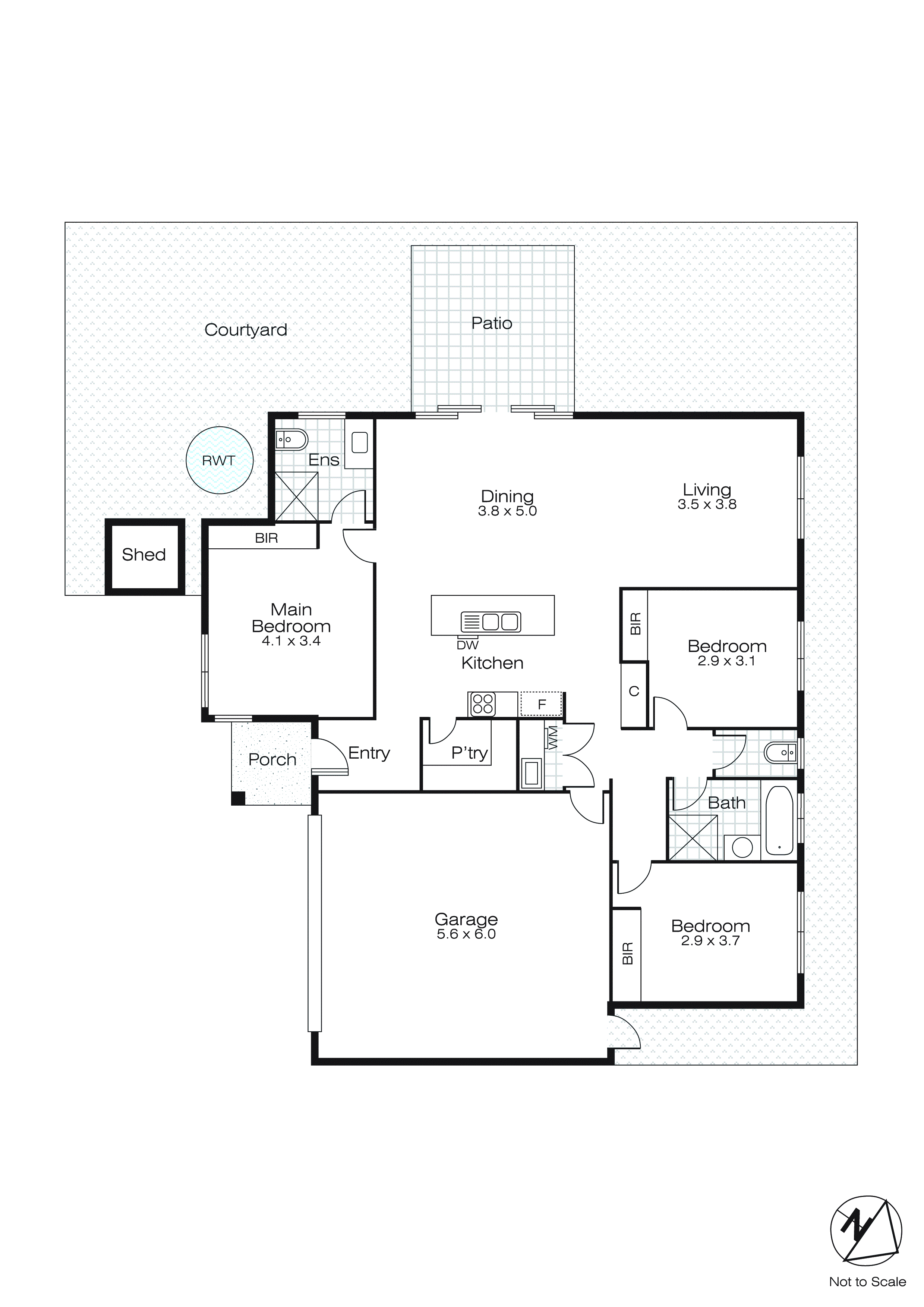3/2 Middlin Street, Brown Hill VIC 3350 - Floorplan