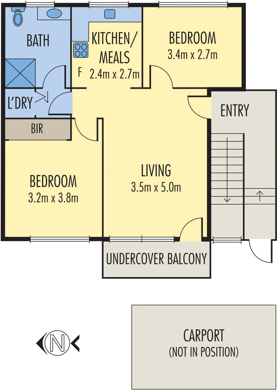 3/2 Pevensey Street, Geelong VIC 3220 - Floorplan