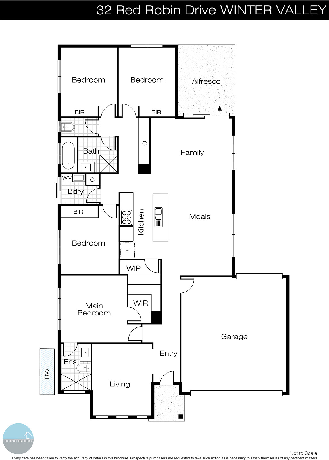 32 Red Robin Drive, Winter Valley VIC 3358 - Floorplan