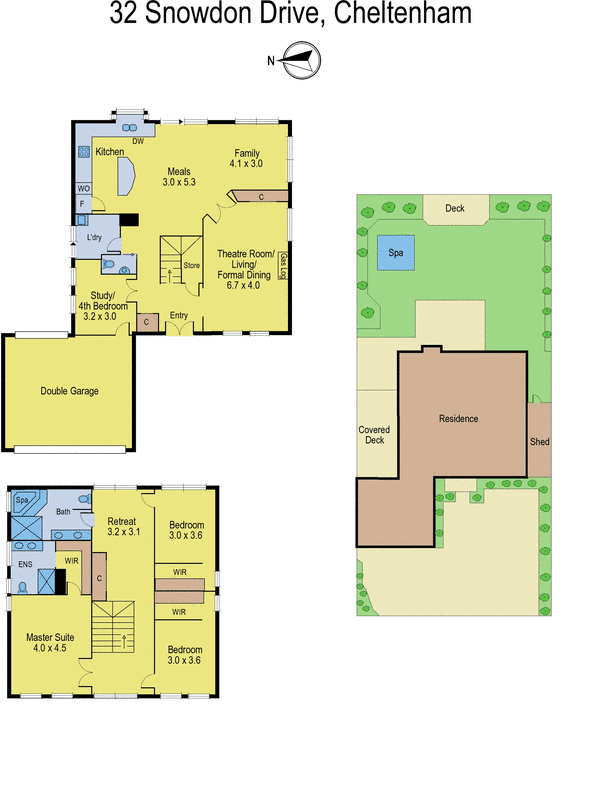 32 Snowdon Drive, Cheltenham VIC 3192 - Floorplan