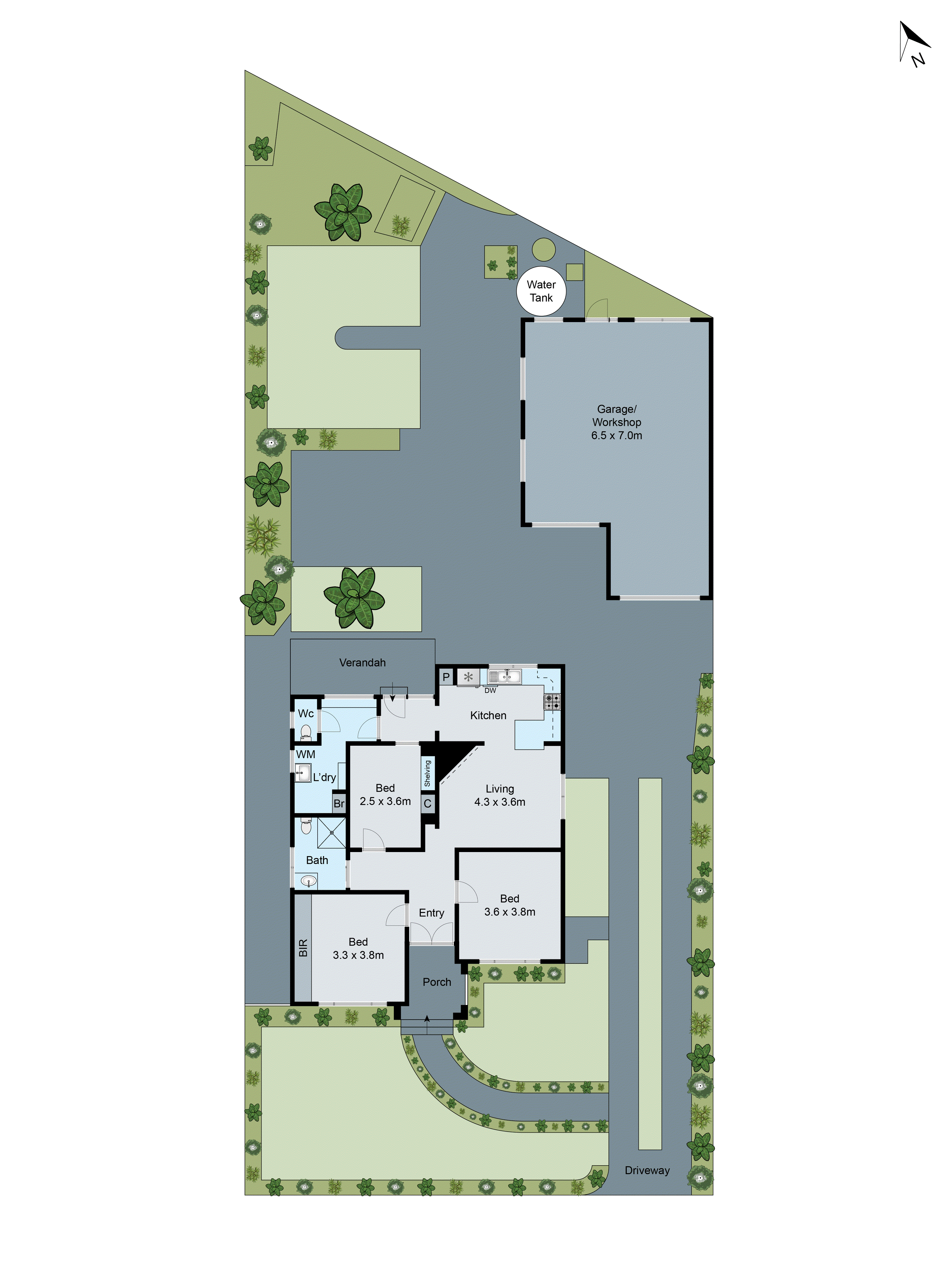 32 Sydenham Avenue, Manifold Heights VIC 3218 - Floorplan