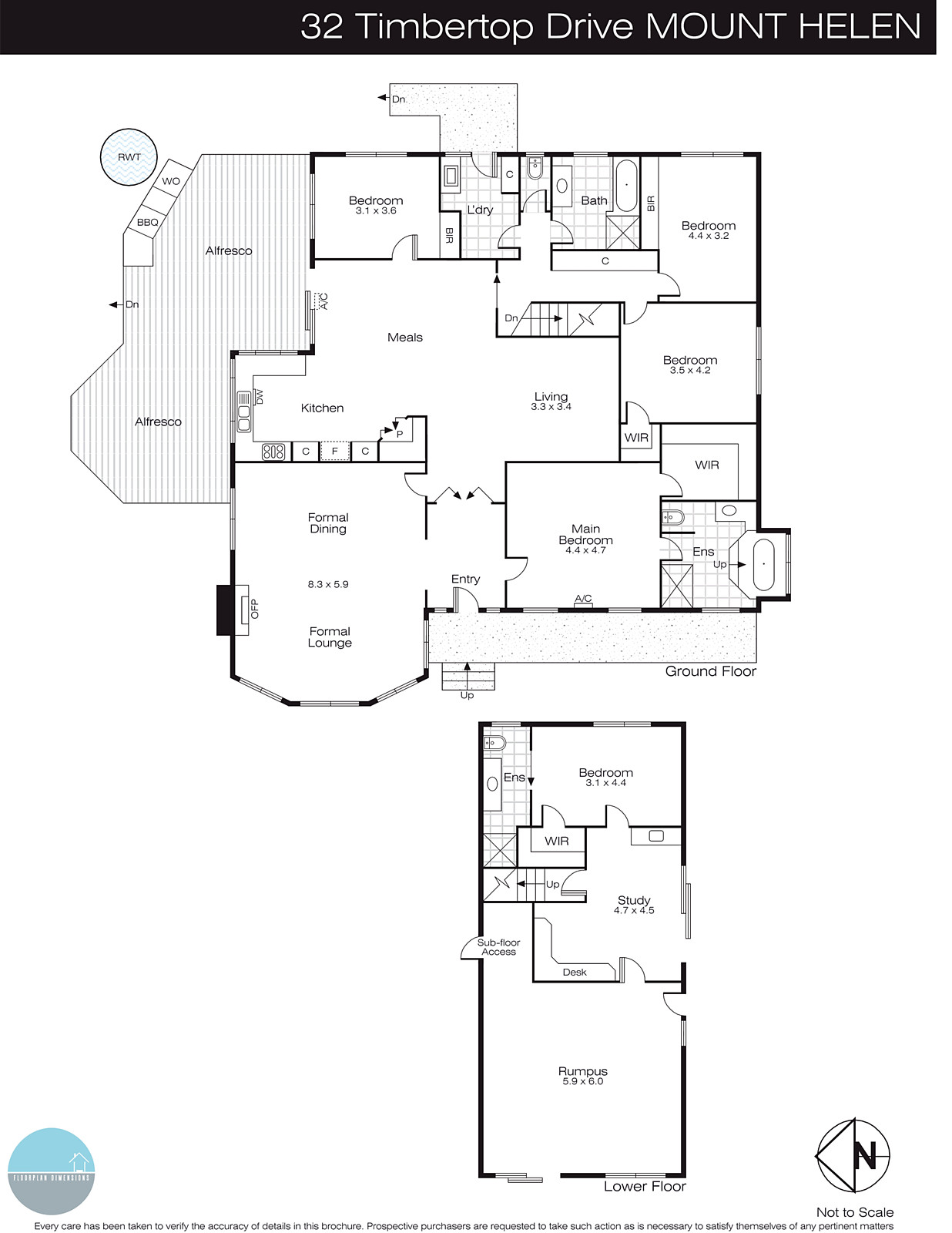 32 Timbertop Drive, Mount Helen VIC 3350 - Floorplan