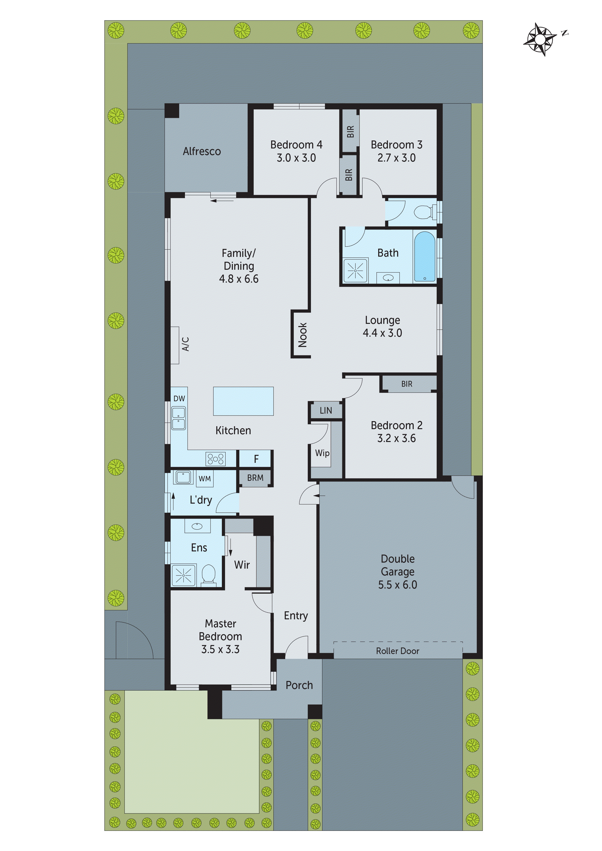 32 Trent Crescent, Charlemont VIC 3217 - Floorplan
