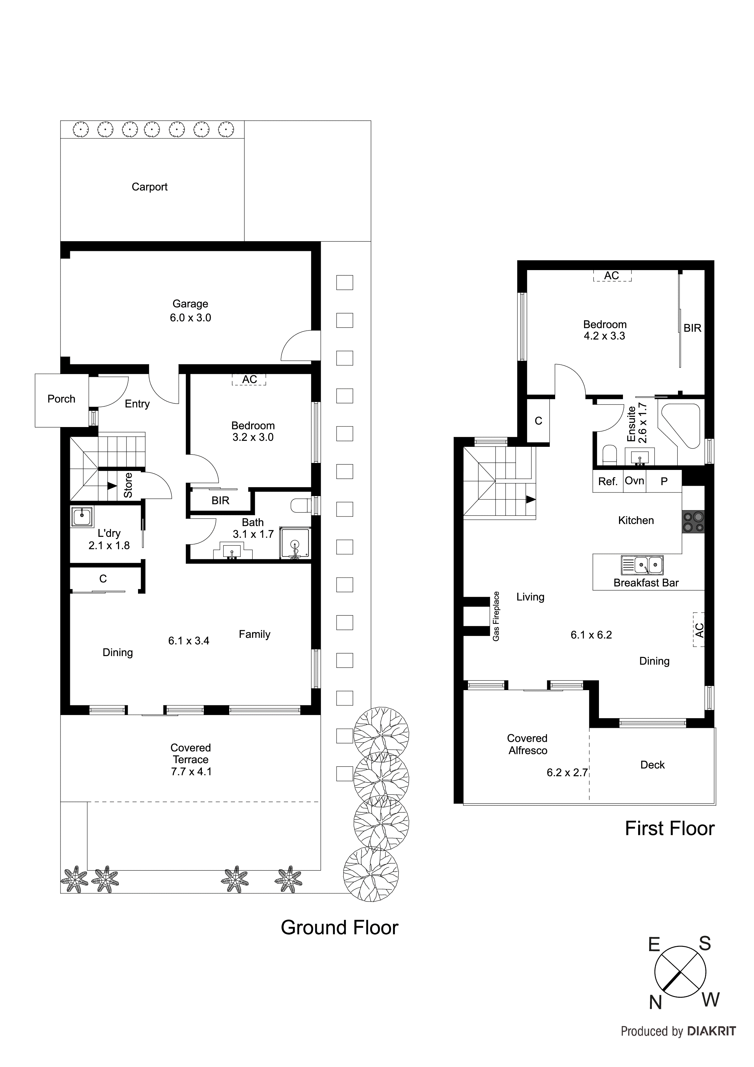 3/2 True Avenue, Carrum VIC 3197 - Floorplan