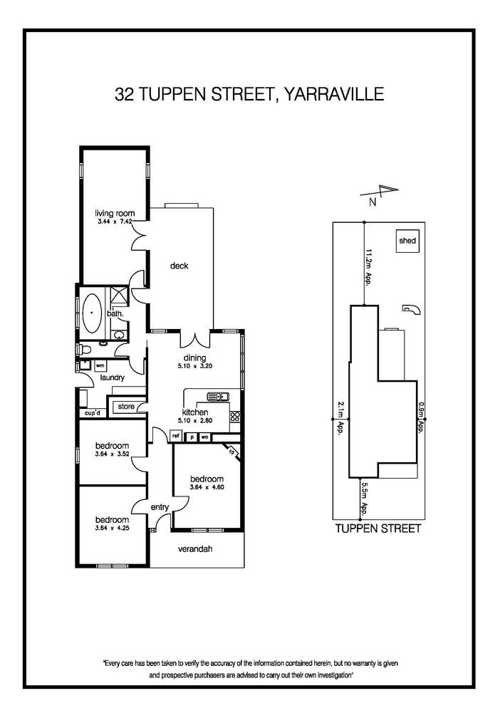 32 Tuppen Street, YARRAVILLE VIC 3013 - Floorplan