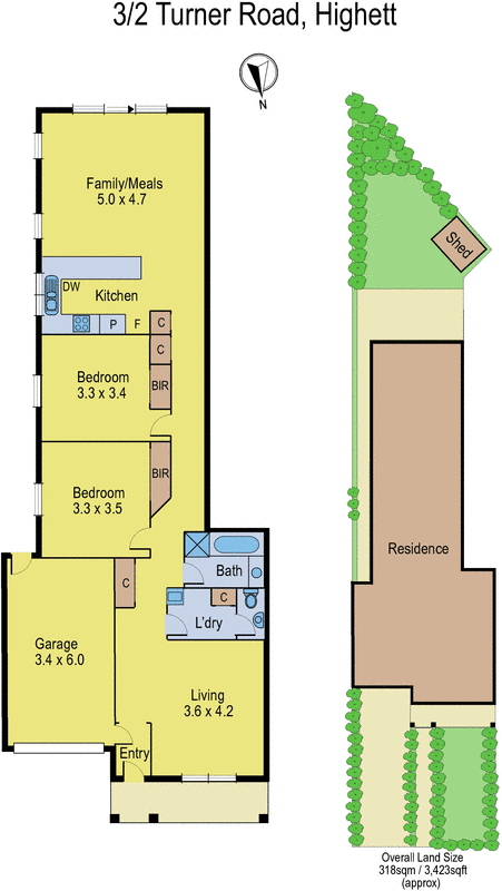 3/2 Turner Road, Highett VIC 3190 - Floorplan