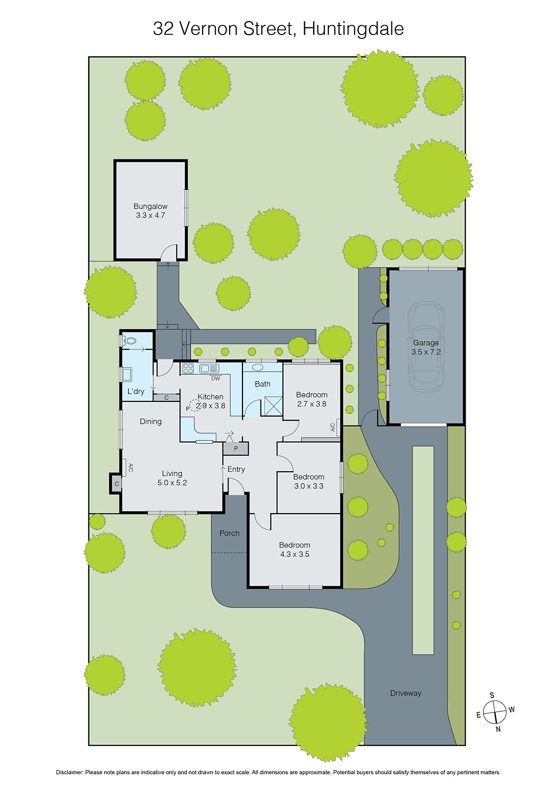 32 Vernon Street, Huntingdale VIC 3166 - Floorplan