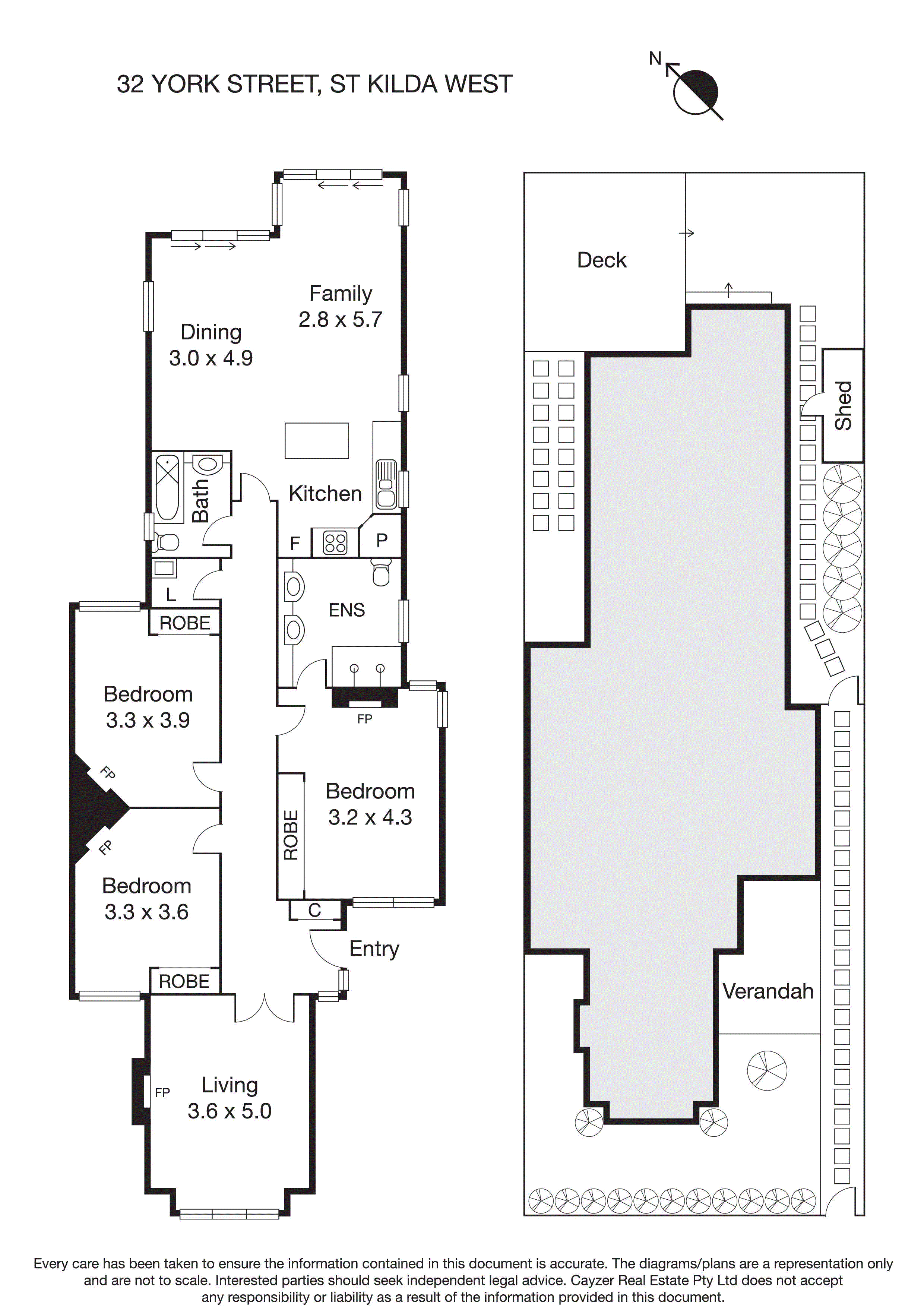 32 York Street, ST KILDA WEST VIC 3182 - Floorplan