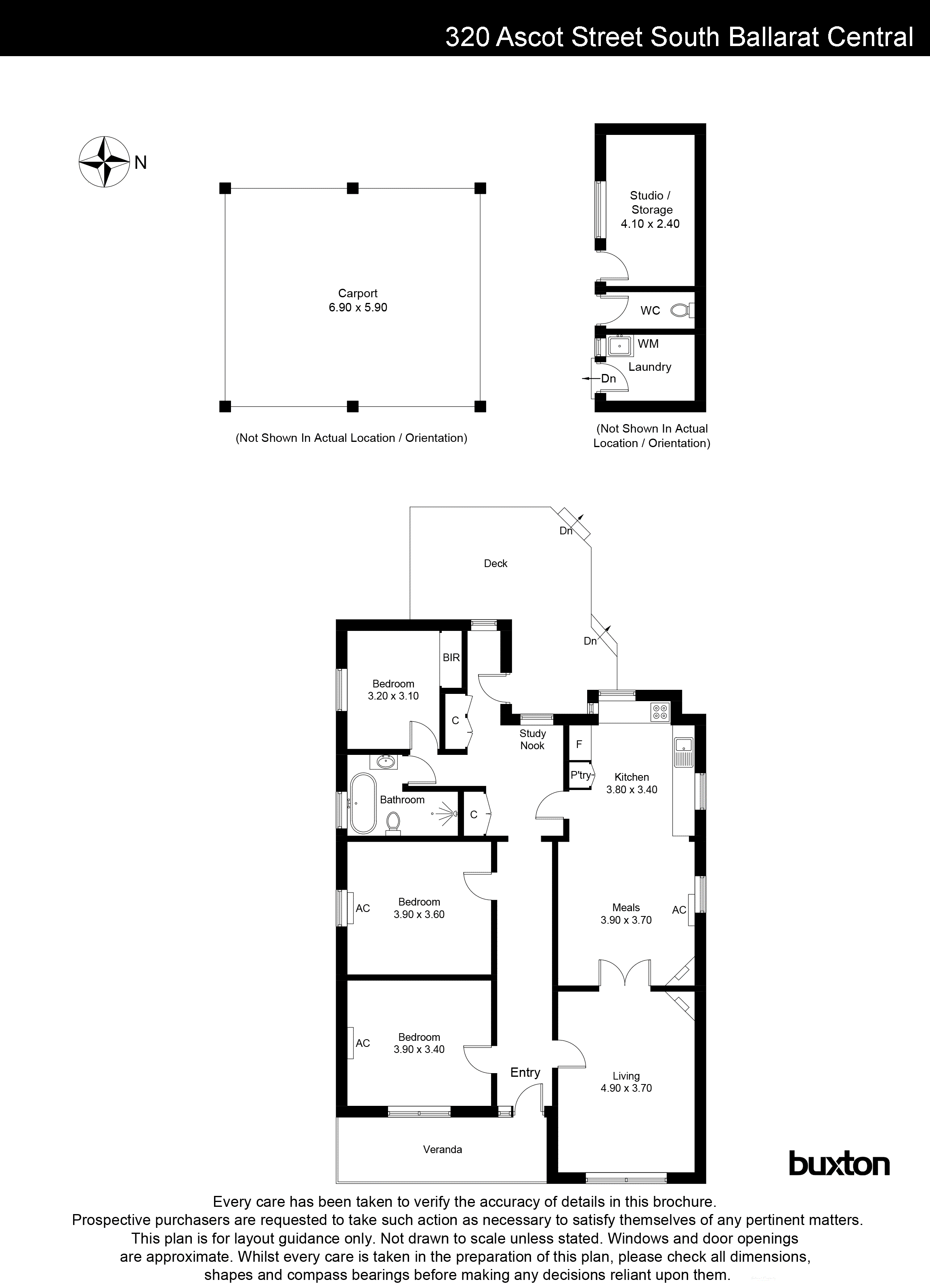 320 Ascot Street South, Ballarat Central VIC 3350 - Floorplan
