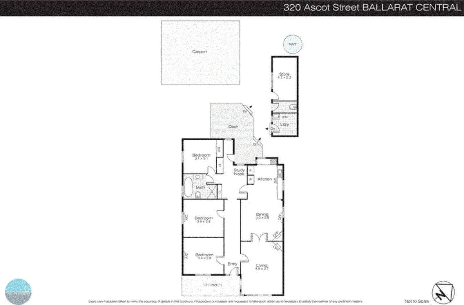 320 Ascot Street South, Ballarat Central VIC 3350 - Floorplan