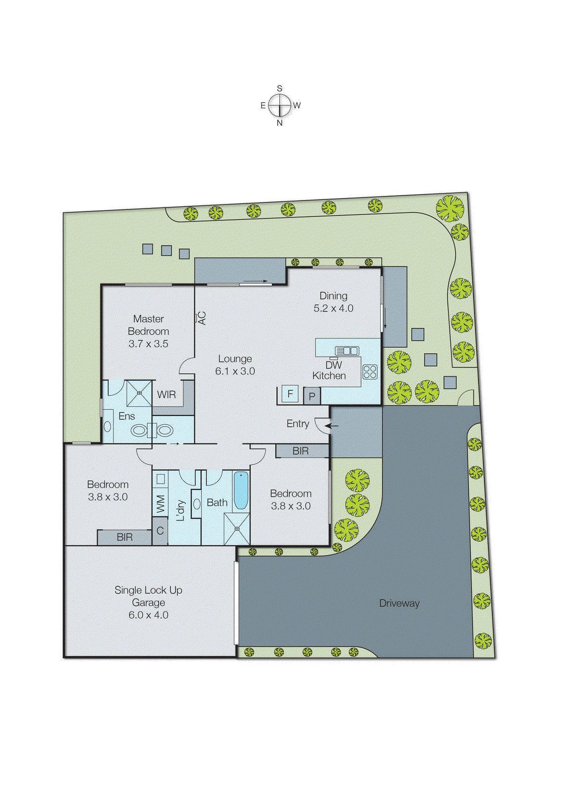 3/20 Cricklewood Avenue, Frankston VIC 3199 - Floorplan